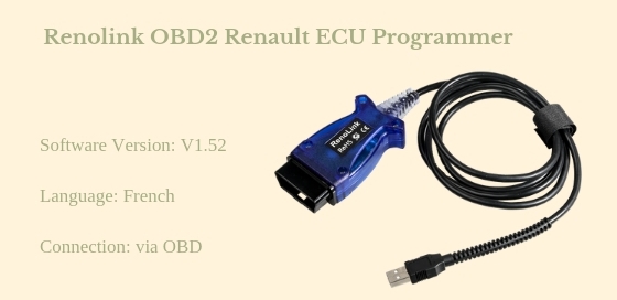 Renolink OBD2 Renault ECU Programmer