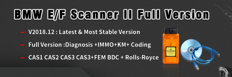 bmw e/f scanner ii