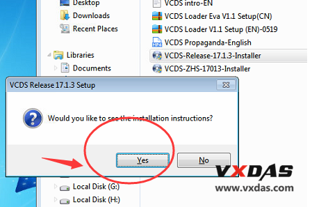 how to install original plan vcds interface vcds software v18.9.1-1