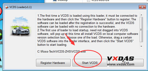 how to install original plan vcds interface vcds software v18.9.1-19