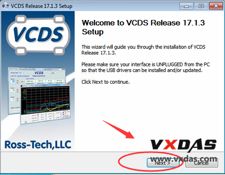 how to install original plan vcds interface vcds software v18.9.1-3