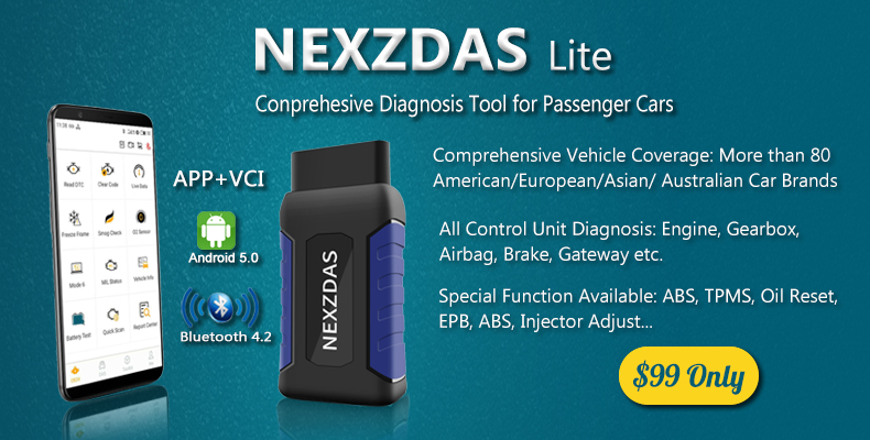 NexzDAS Lite replace Easydiag 3.0