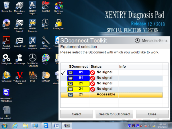 How to set WIFI for SD C4 - VXDAS