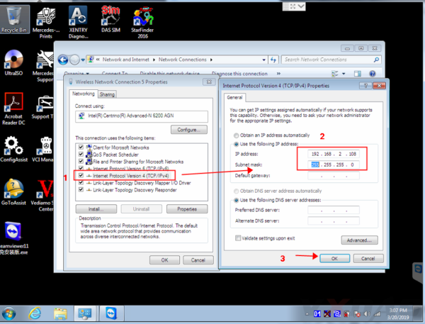 How to set WIFI for SD C4 - VXDAS