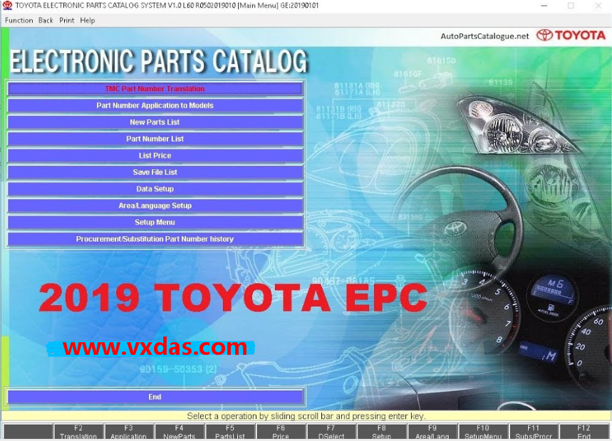 Toyota Epc 19 3 Toyota Parts Catalog All Regions Download Link