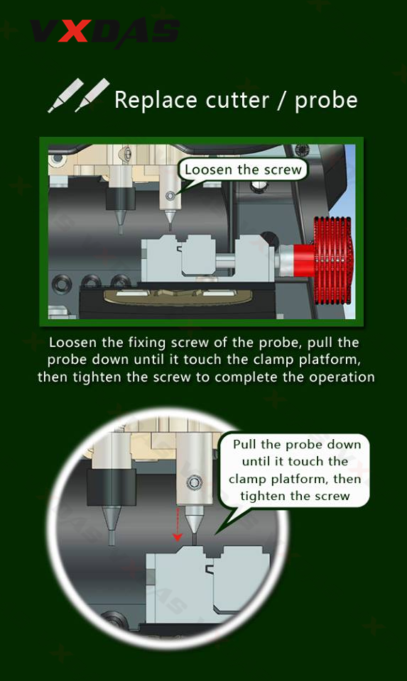 2M2 Magic Tank Automatic Car Key Cutting Machine APP Download_VXDAS 3_3