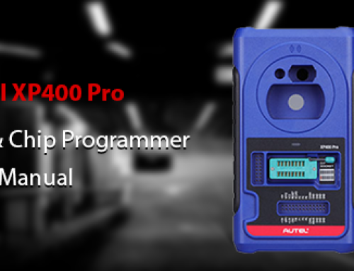 Autel XP400 Pro Key&Chip Programmer User Manual