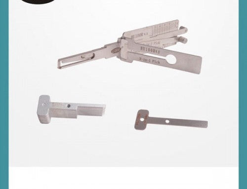 LISHI Lock Pick HU100R 2 in 1 tools for Locksmiths