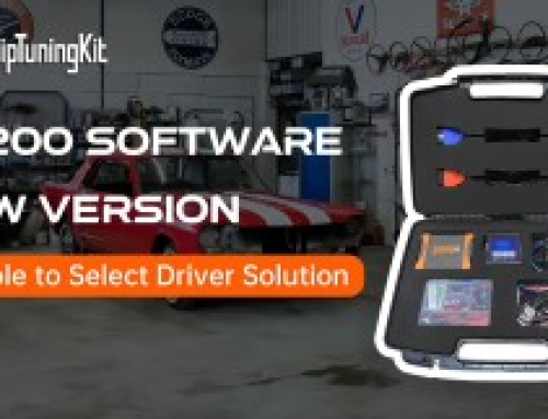 KT200 Software V22.10.01 Unable to Select Driver Solution