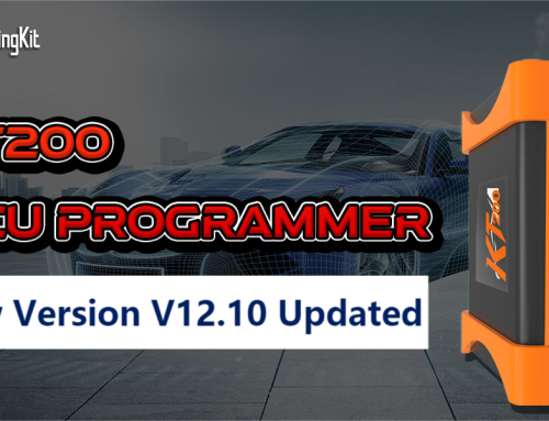 KT200 ECU Programmer Software Version Updated to V22.12.10